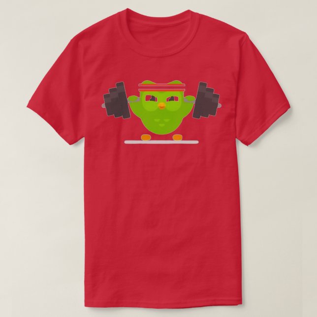 Duolingo owl T-Shirt (Design Front)
