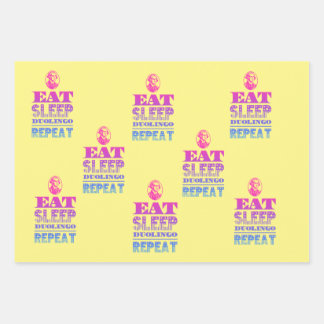 duolingo wrapping paper sheet