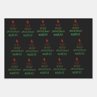 duolingo wrapping paper sheet