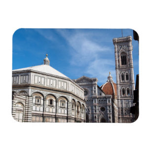 Duomo and Baptistry, Florence rectangular magnet