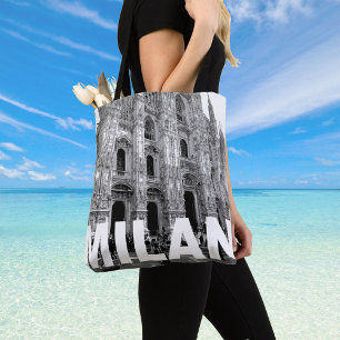 Duomo Cathedral Church of Milan, Lombardy on a Tote Bag