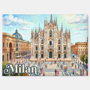 Duomo di Milano Italy Magnet