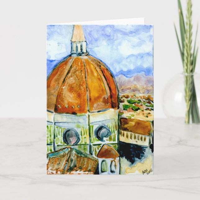 Duomo- Florence Italy  Card (Front)