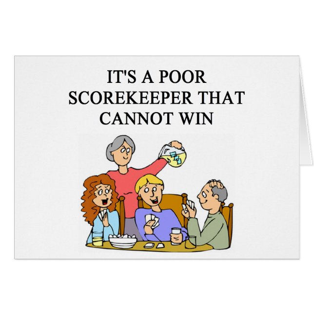 duplicate bridge game player (Front Horizontal)