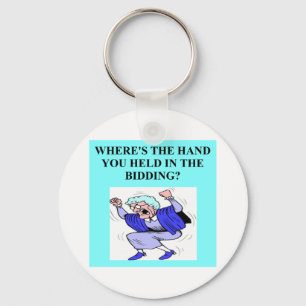 duplicate bridge game player key ring
