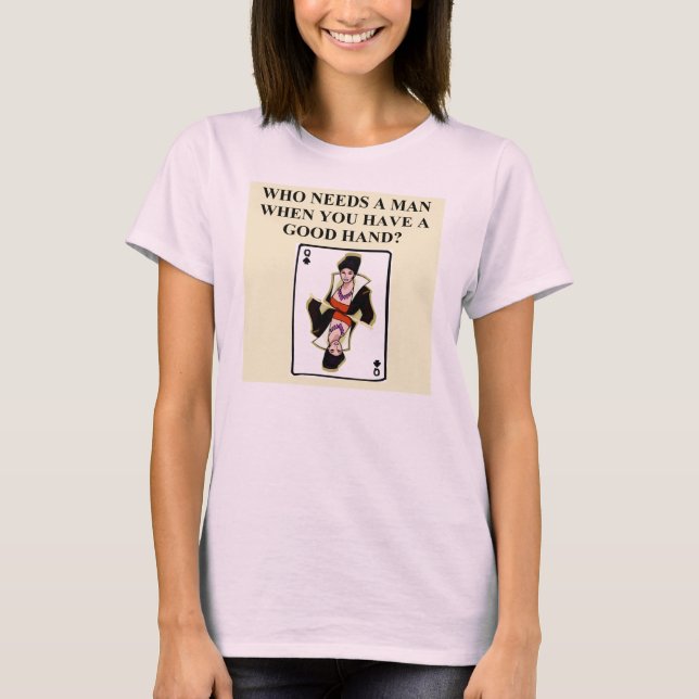 duplicate bridge game player T-Shirt (Front)