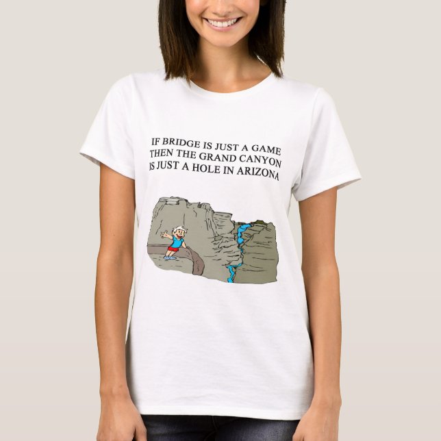 duplicate bridge game player T-Shirt (Front)