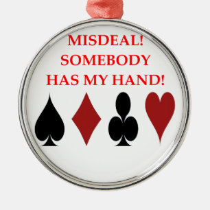 duplicate bridge metal tree decoration