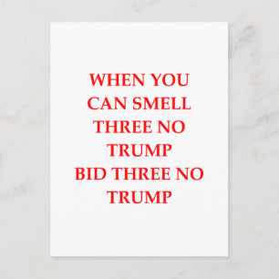 duplicate bridge postcard