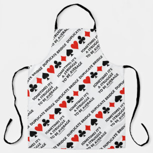 Duplicate Bridge Sometimes Struggle To Be Average Apron