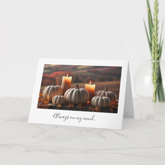 Duplicate greeting card autumn (Front)