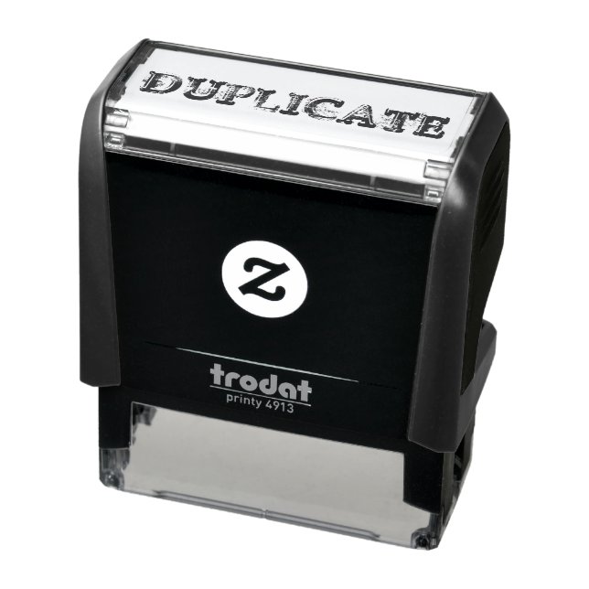 "Duplicate" Self-Inking Stamp (Product)