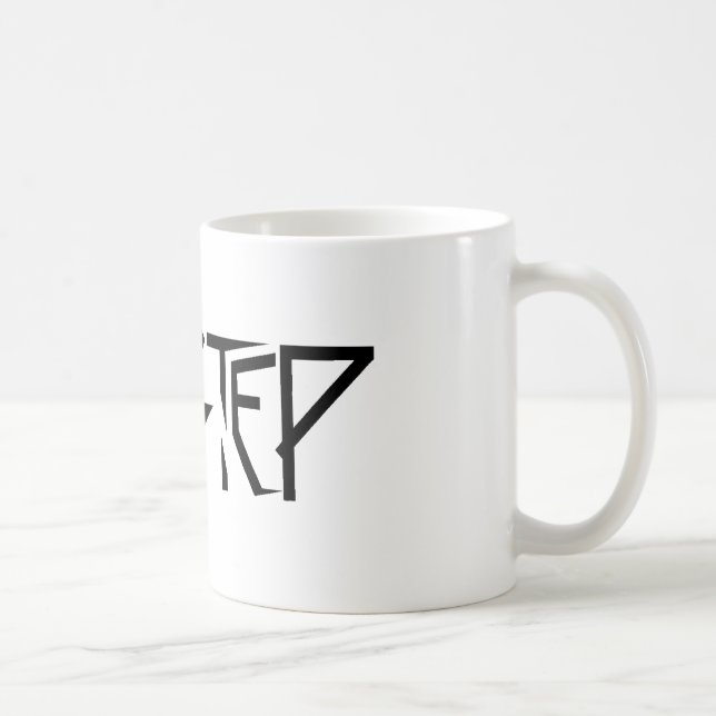 Dupstep Black Coffee Mug (Right)