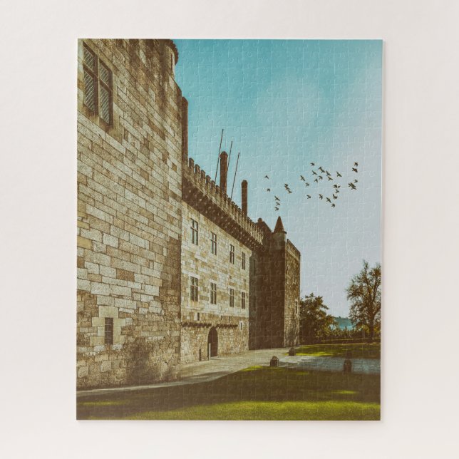 Duques of Braganza Palace, Guimaraes, Portugal. Jigsaw Puzzle (Vertical)