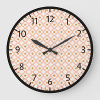 Durable acrylic clock