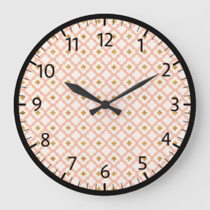 Durable acrylic clock