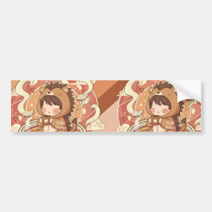 Durable Hedgehog On Board Car Sticker