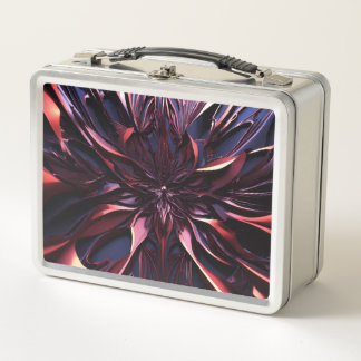 "Durable Metal Lunchbox: Keep Your Meals Fresh On- Lunch Box
