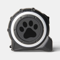Durable Paw Print Tape Measure for Accurate Measur