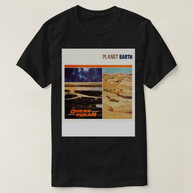 Duran Duran Planet Earth T-Shirt (Design Front)