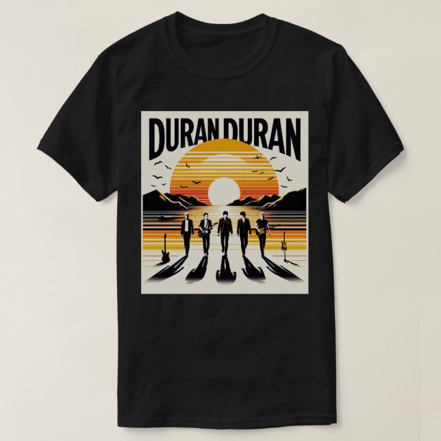 Duran Duran Retro T-Shirt (Design Front)