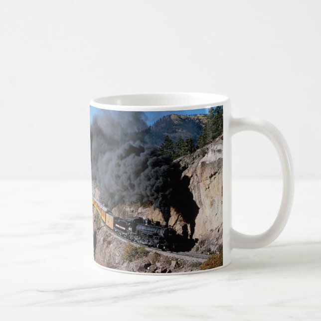 Durango and Silverton Railroad, No. 481, Bear Cree Coffee Mug (Right)