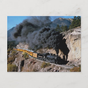 Durango and Silverton Railroad, No. 481, Bear Cree Postcard