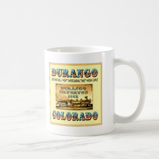 Durango Colorado Coffee Mug (Right)