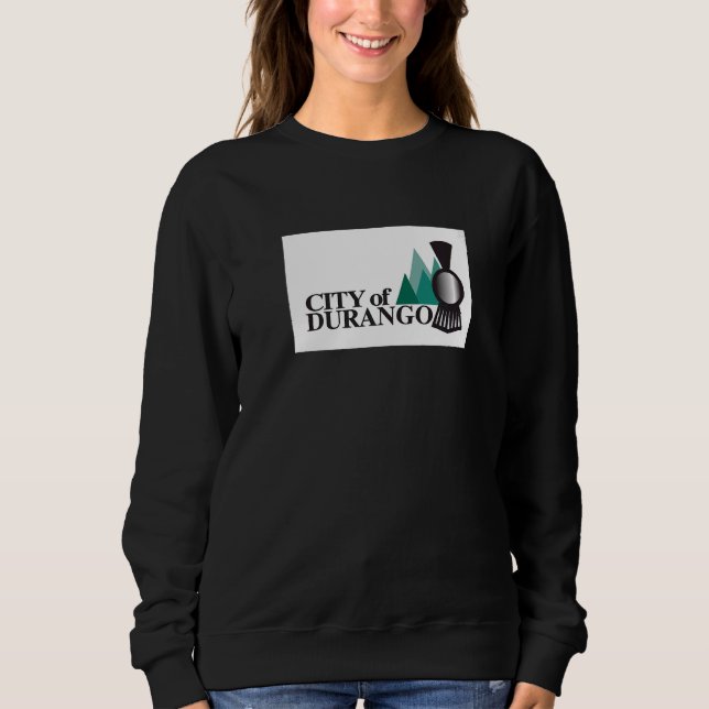 Durango Colorado Flag   Sweatshirt (Front)