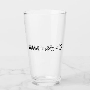 Durango Colorado Plus Bikes Makes You Happy Glass