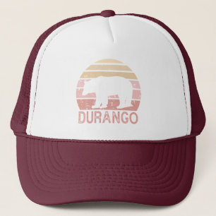 Durango Colorado Retro Bear Trucker Hat