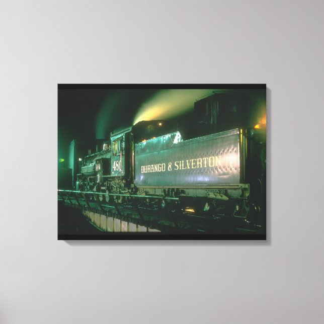 Durango & Silverton No_Steam Trains Canvas Print (Front)