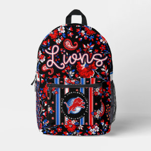Durant Lions - Golf floral Printed Backpack