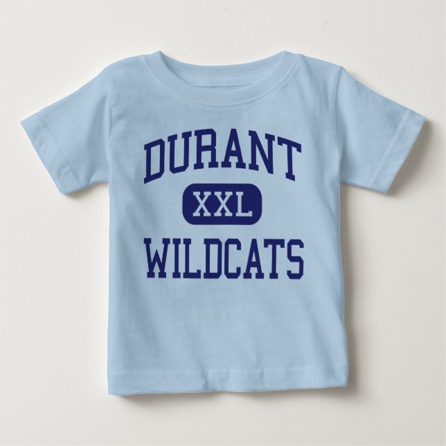 Durant - Wildcats - High School - Durant Iowa Baby T-Shirt (Front)