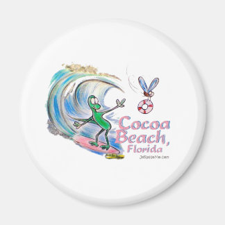 Durante Surfing Cocoa Beach, Florida Magnet