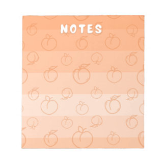 Duraznos con Crema Notepad