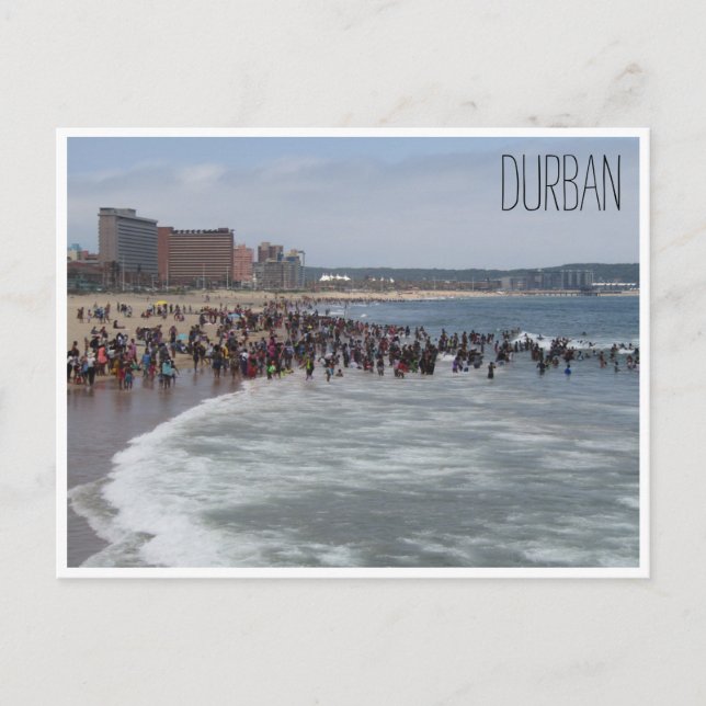 durban beachfront postcard (Front)
