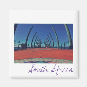 Durban Pier Ocean South Africa Magnet