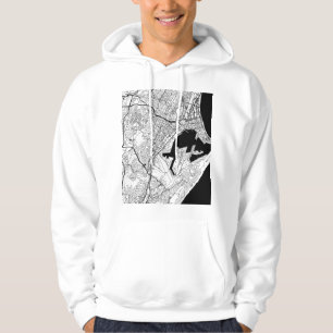 Durban South Africa Map Hoodie