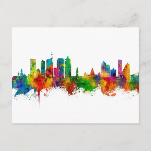 Durban South Africa Skyline Postcard