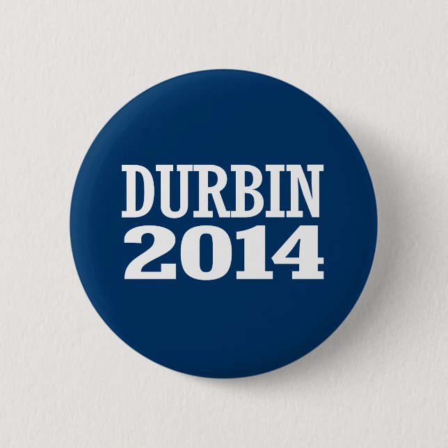 DURBIN 2014 6 CM ROUND BADGE (Front)