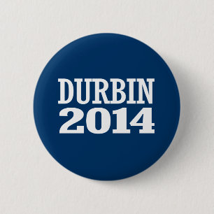 DURBIN 2014 6 CM ROUND BADGE