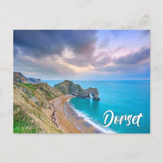 Durdle Door, Jurassic Coast, Dorset, England Postcard (Front)