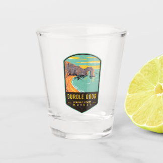 Durdle Door Jurassic Coast Dorset Shot Glass
