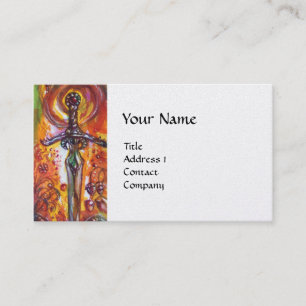 DURENDAL , ROMANTIC SWORD AND THE ANGEL pearl Business Card