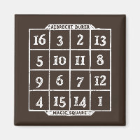 Durer Magic Square Math Nerd