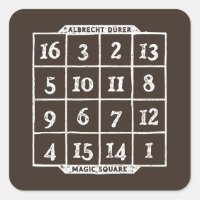 Durer Magic Square Math Nerd