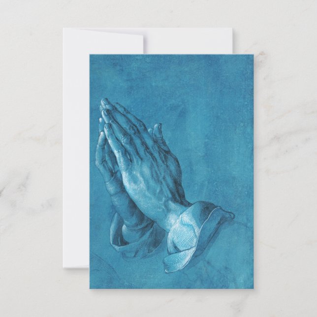 Durer Praying Hands Invitations (Front)