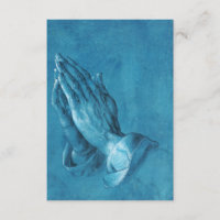 Durer Praying Hands Invitations