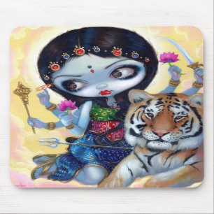 "Durga and the Tiger" Mousepad